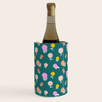 Holiday Blooms Pattern Wine Chiller Gallery Image 2