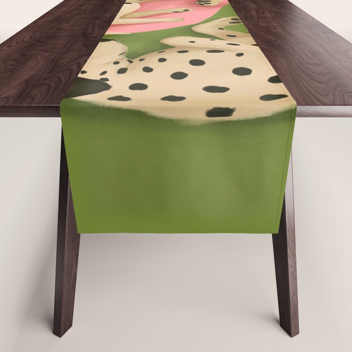 Yin and Yang Dalmatians Table Runner Gallery Image 1