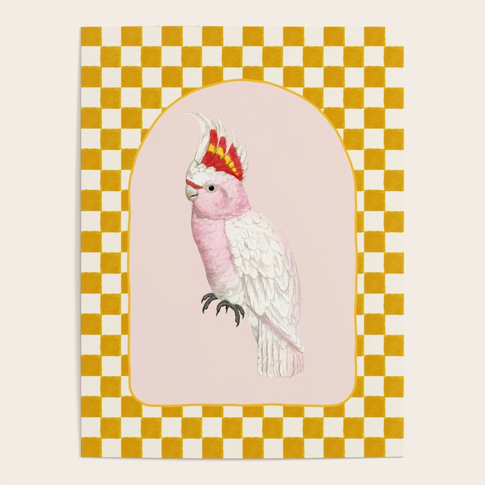 Pink Cockatoo Poster Gallery Image 4
