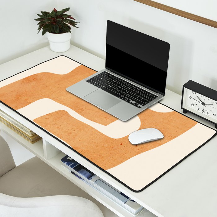 Abstract Shapes Modern Art 24 Desk Mat Gallery Image 2
