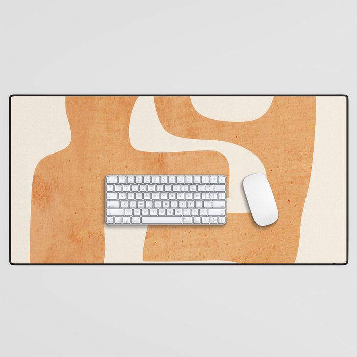 Abstract Shapes Modern Art 24 Desk Mat Gallery Image 1