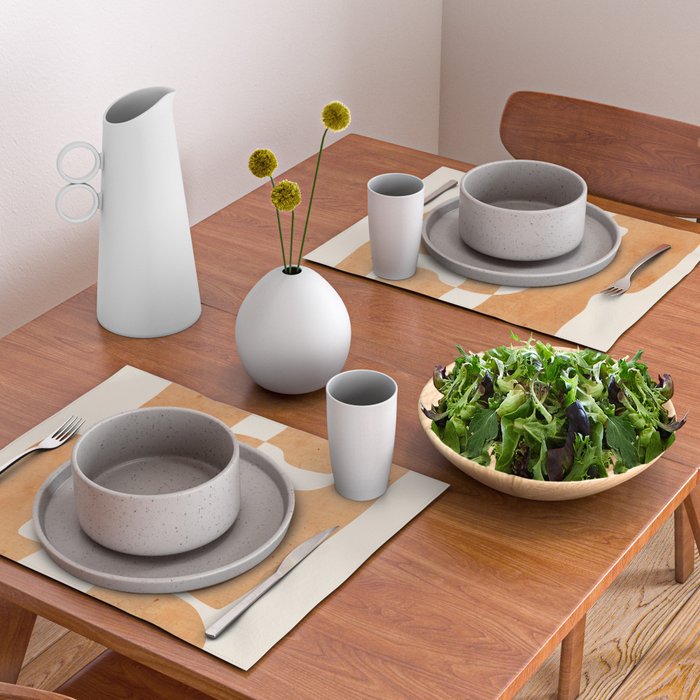 Abstract Shapes Modern Art 24 Placemat Gallery Image 2