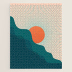 Abstraction_NEW_SUNLIGHT_MOUNTAINS_SHINE_POP_ART_M1209A Jigsaw Puzzle Gallery Image 1