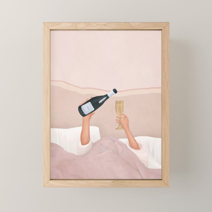 Morning Wine Mini Art Print Gallery Image 1