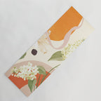 Colorful Flower Design 4 Yoga Mat Gallery Image 1