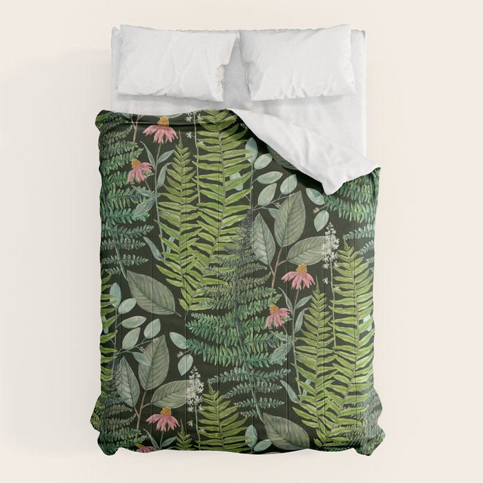 Pacific Northwest Plants Comforter Gallery Image 6