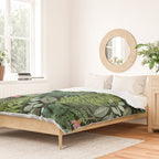 Pacific Northwest Plants Duvet Cover Gallery Image 2