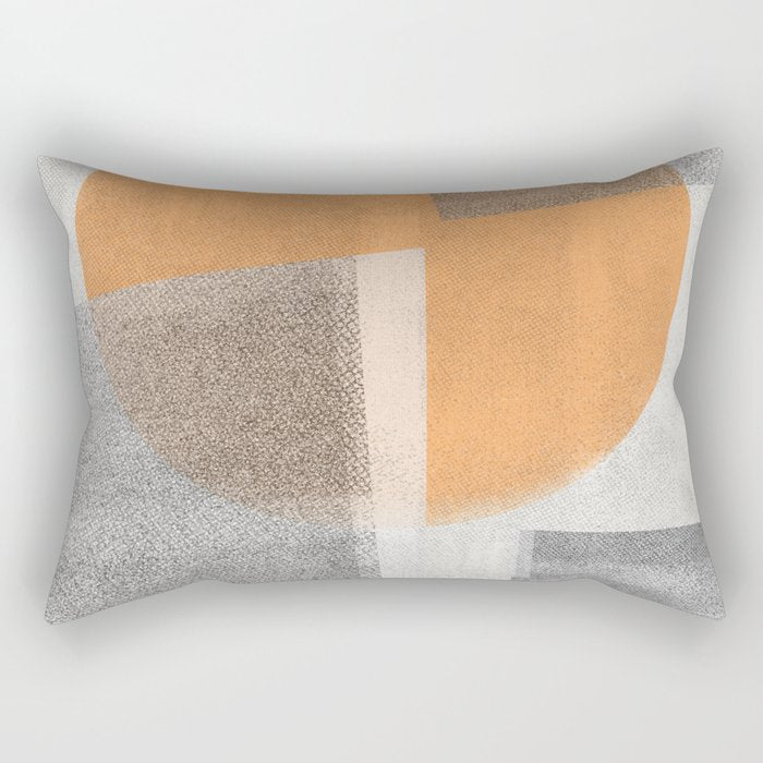 Retro Sun Graphic  Rectangular Pillow Gallery Image 2