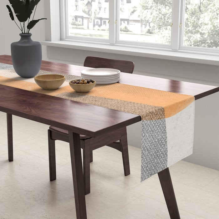 Retro Sun Graphic  Table Runner Gallery Image 2
