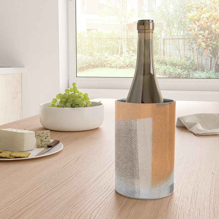 Retro Sun Graphic  Wine Chiller Gallery Image 4