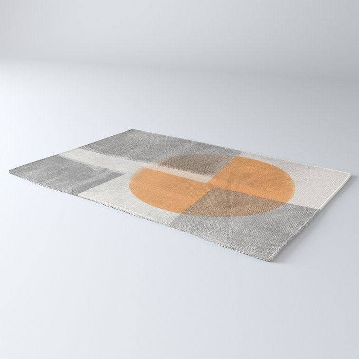 Retro Sun Graphic  Rug Gallery Image 3