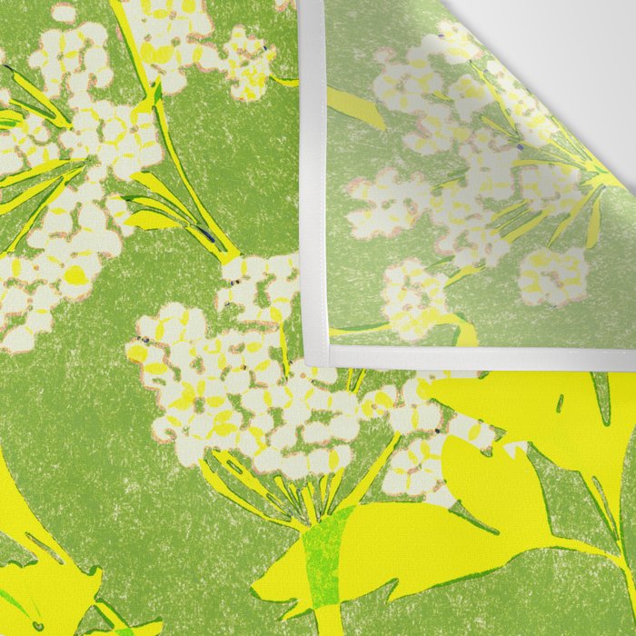 Snowdrop (green) Wall Tapestry Gallery Image 3