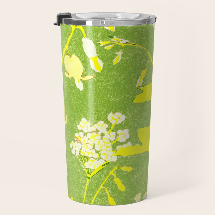 Snowdrop (green) Travel Mug Gallery Image 3