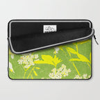 Snowdrop (green) Laptop Sleeve Gallery Image 2