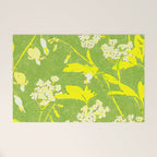 Snowdrop (green) Welcome Mat Gallery Image 1