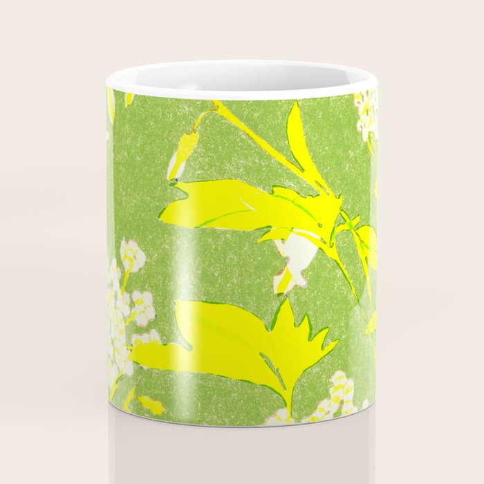 Snowdrop (green) Coffee Mug Gallery Image 4