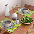 Snowdrop (green) Placemat Gallery Image 2