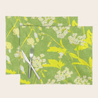 Snowdrop (green) Placemat Gallery Image 1