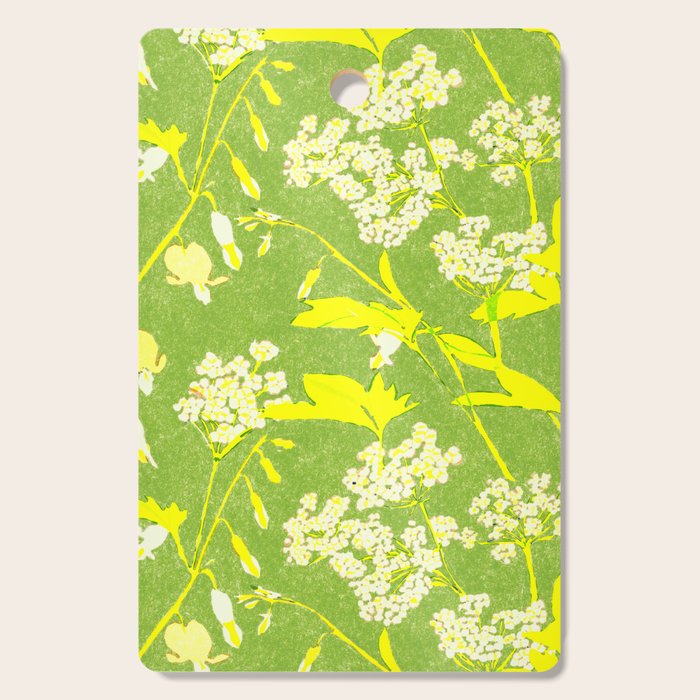 Snowdrop (green) Cutting Board Gallery Image 1