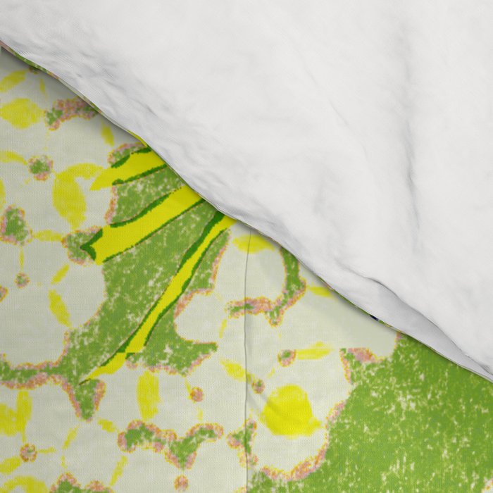 Snowdrop (green) Comforter Gallery Image 4