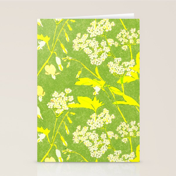 Snowdrop (green) Stationery Card Gallery Image 2