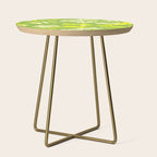 Snowdrop (green) Side Table Gallery Image 1