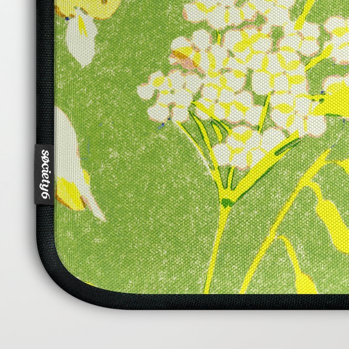 Snowdrop (green) Laptop Sleeve Gallery Image 3