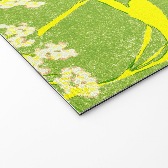 Snowdrop (green) Welcome Mat Gallery Image 2