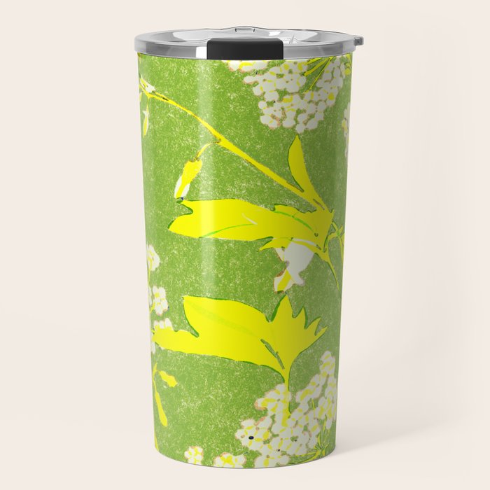 Snowdrop (green) Travel Mug Gallery Image 1