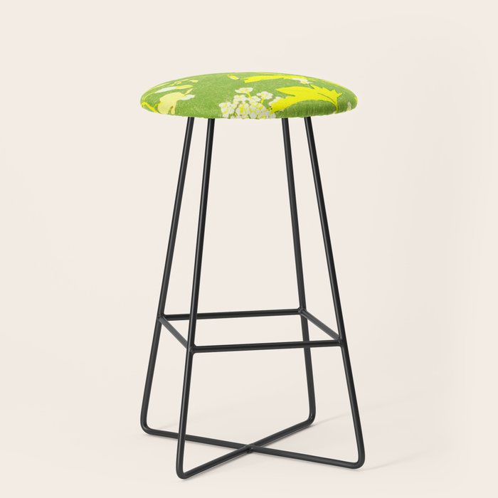 Snowdrop (green) Stool Gallery Image 1