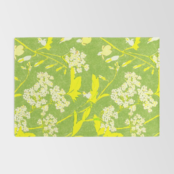 Snowdrop (green) Rug Gallery Image 2