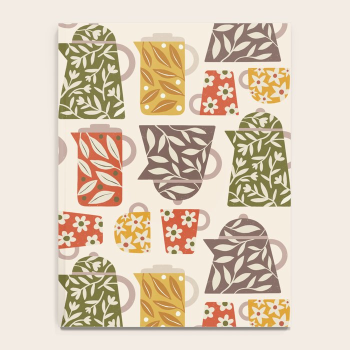 Buongiorno Retro Floral Coffee Notebook Gallery Image 4