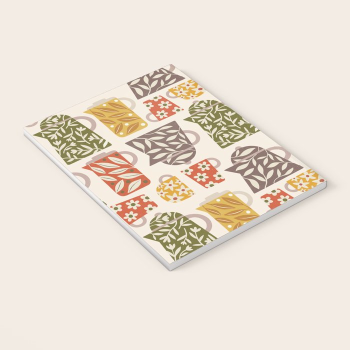Buongiorno Retro Floral Coffee Notebook Gallery Image 3