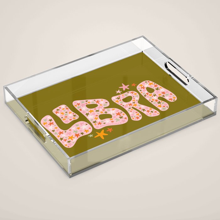 Starry Libra Acrylic Tray Gallery Image 1