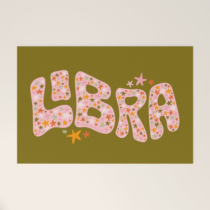 Starry Libra Welcome Mat Gallery Image 1