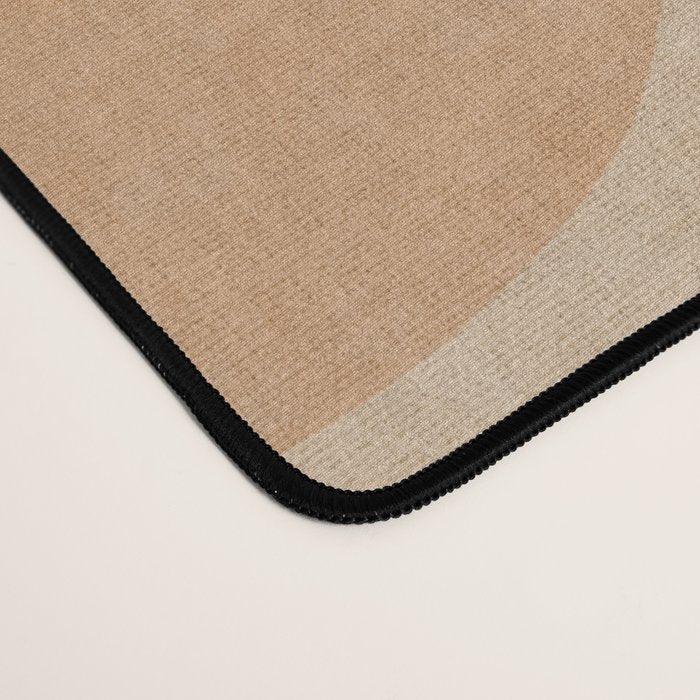abstract retro shapes earthy organic Desk Mat Gallery Image 4