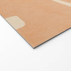 abstract retro shapes earthy organic Welcome Mat Gallery Image 2
