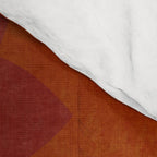 abstract retro shapes earthy organic Comforter Gallery Image 4