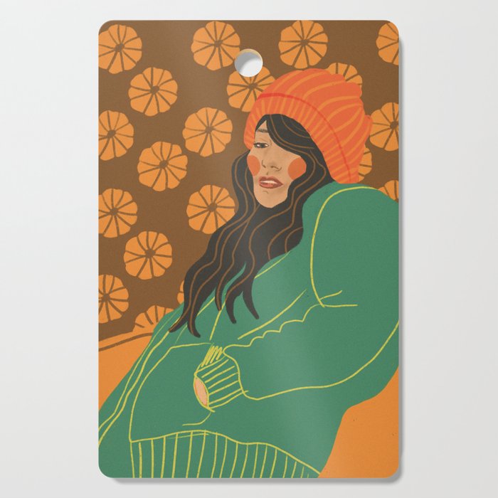 Pumpkin days Cutting Board Gallery Image 1
