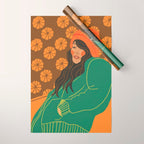 Pumpkin days Wrapping Paper Gallery Image 1