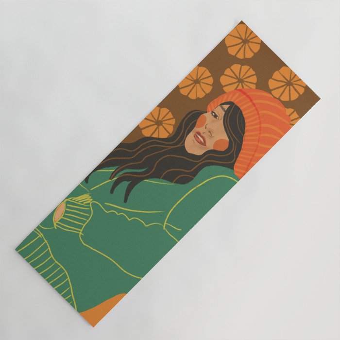 Pumpkin days Yoga Mat Gallery Image 1
