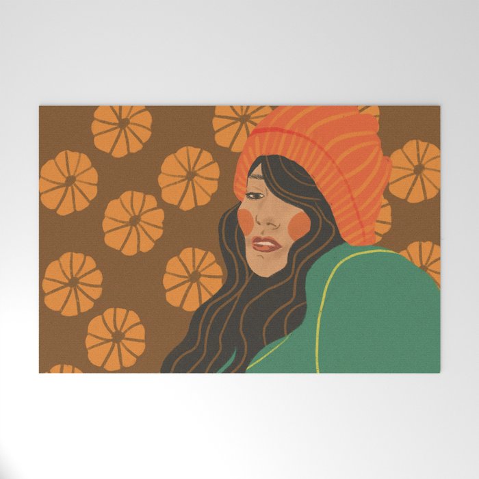 Pumpkin days Welcome Mat Gallery Image 1