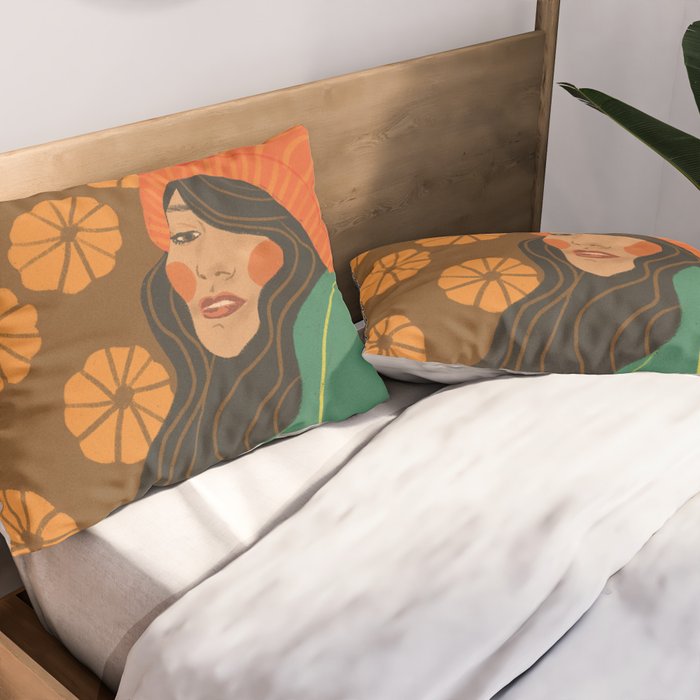 Pumpkin days Pillow Sham Gallery Image 2