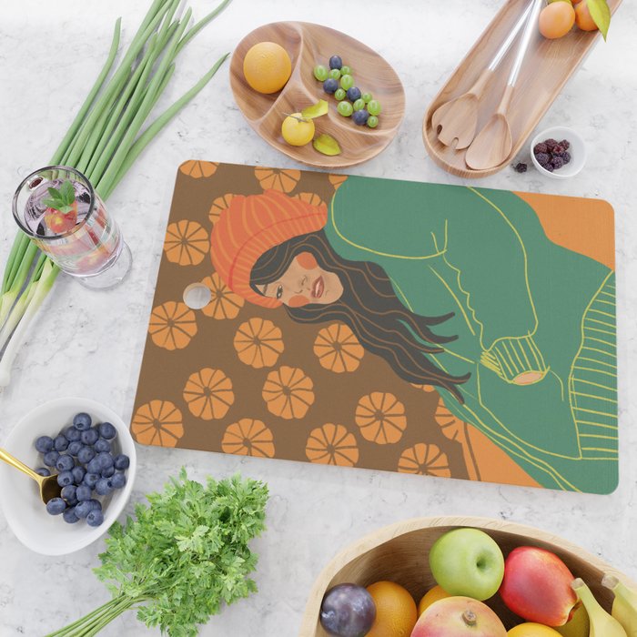 Pumpkin days Cutting Board Gallery Image 2