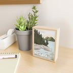 Acadia National Park, Maine, illustrated Mini Art Print Gallery Image 2
