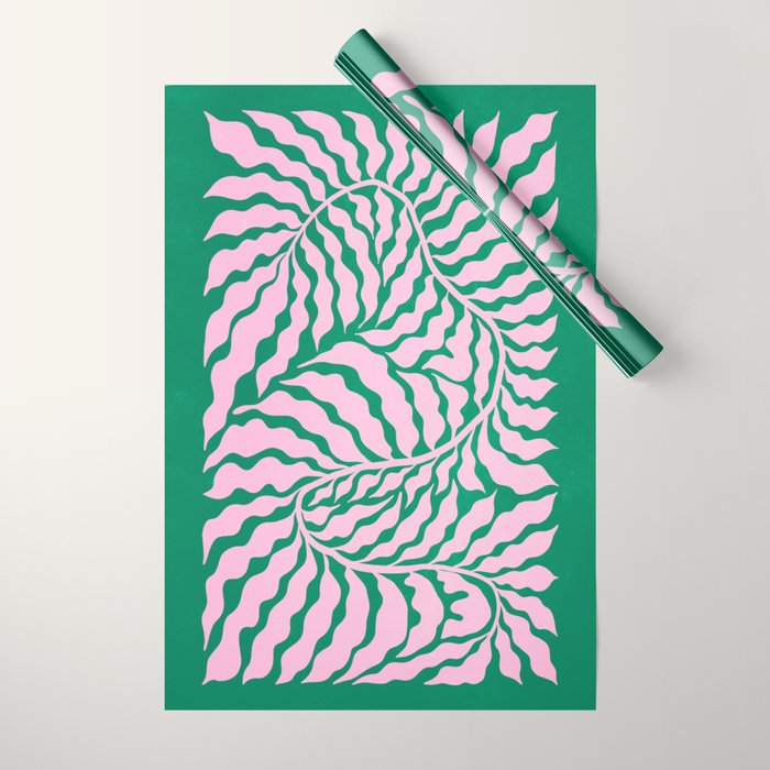 Sage & Chantilly Fern: Ferns 01 Wrapping Paper Gallery Image 1