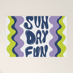 Sunday-Fun Welcome Mat Gallery Image 1