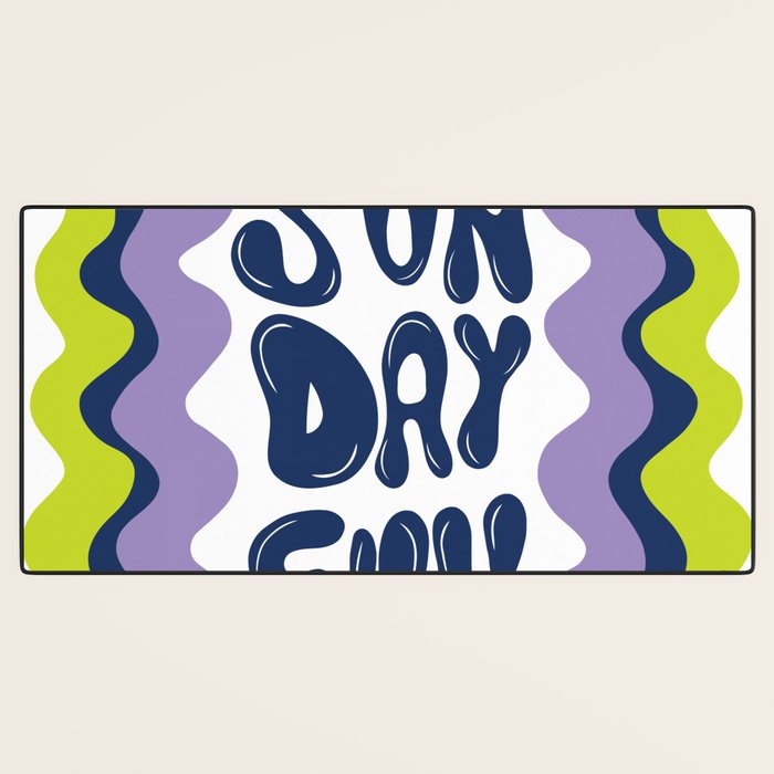Sunday-Fun Desk Mat Gallery Image 3