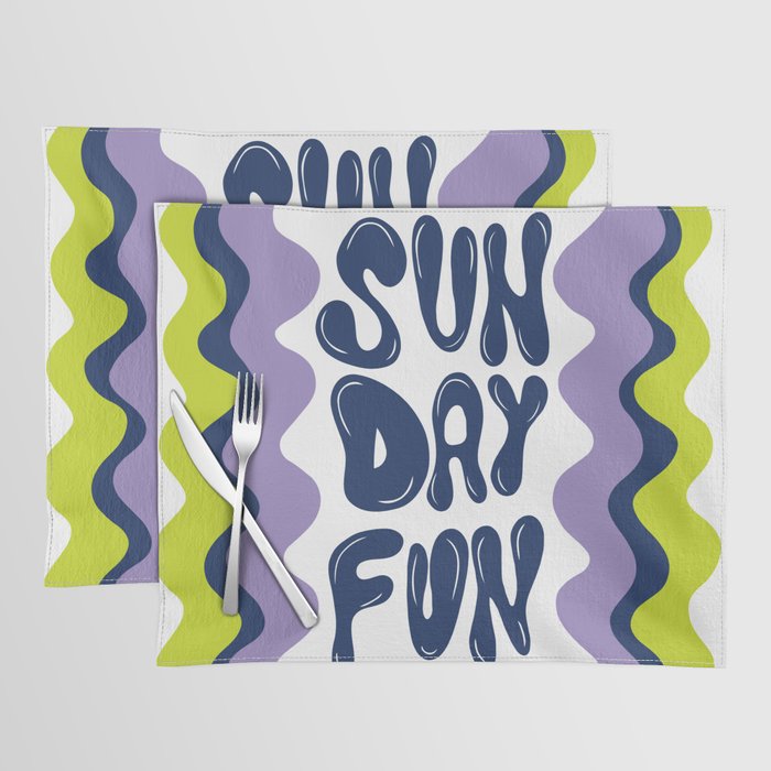 Sunday-Fun Placemat Gallery Image 1