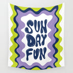 Sunday-Fun Wall Tapestry Gallery Image 4